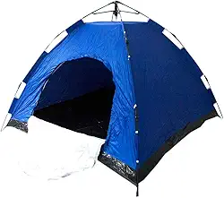Barraca Camping 2 Pessoas Monta Sozinha Automática Bolsa (azul escuro)