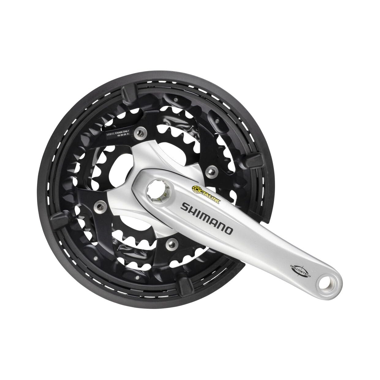 SHIMANO FC-T521 3x10-fach Kurbelgarnitur, Black, 170 mm