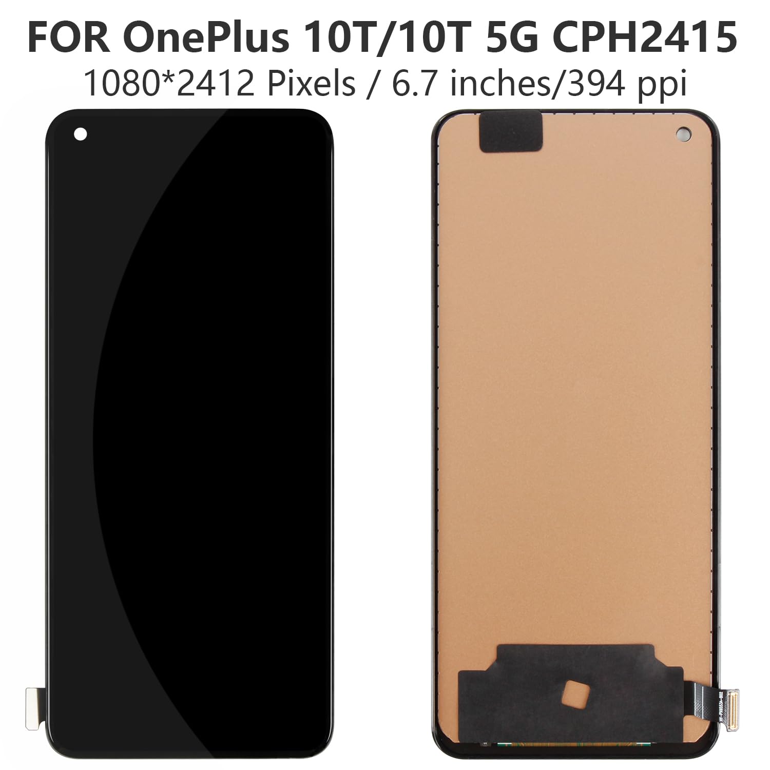 Schermo LCD Per OnePlus 10T CPH2415/2413/2417 – Kit Con Strumenti, Display Di Ricambio