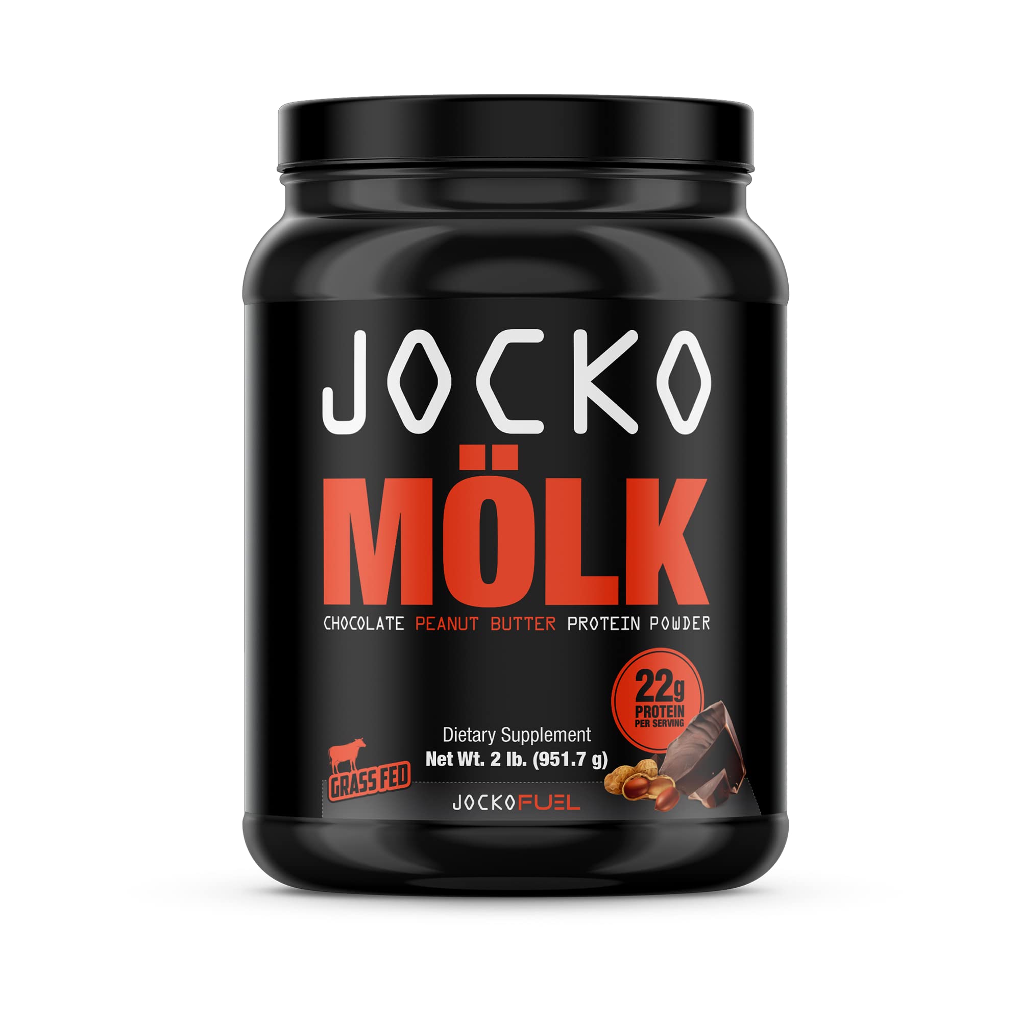 Buy Jocko Mölk Whey Protein Powder (Chocolate Peanut Butter) Keto