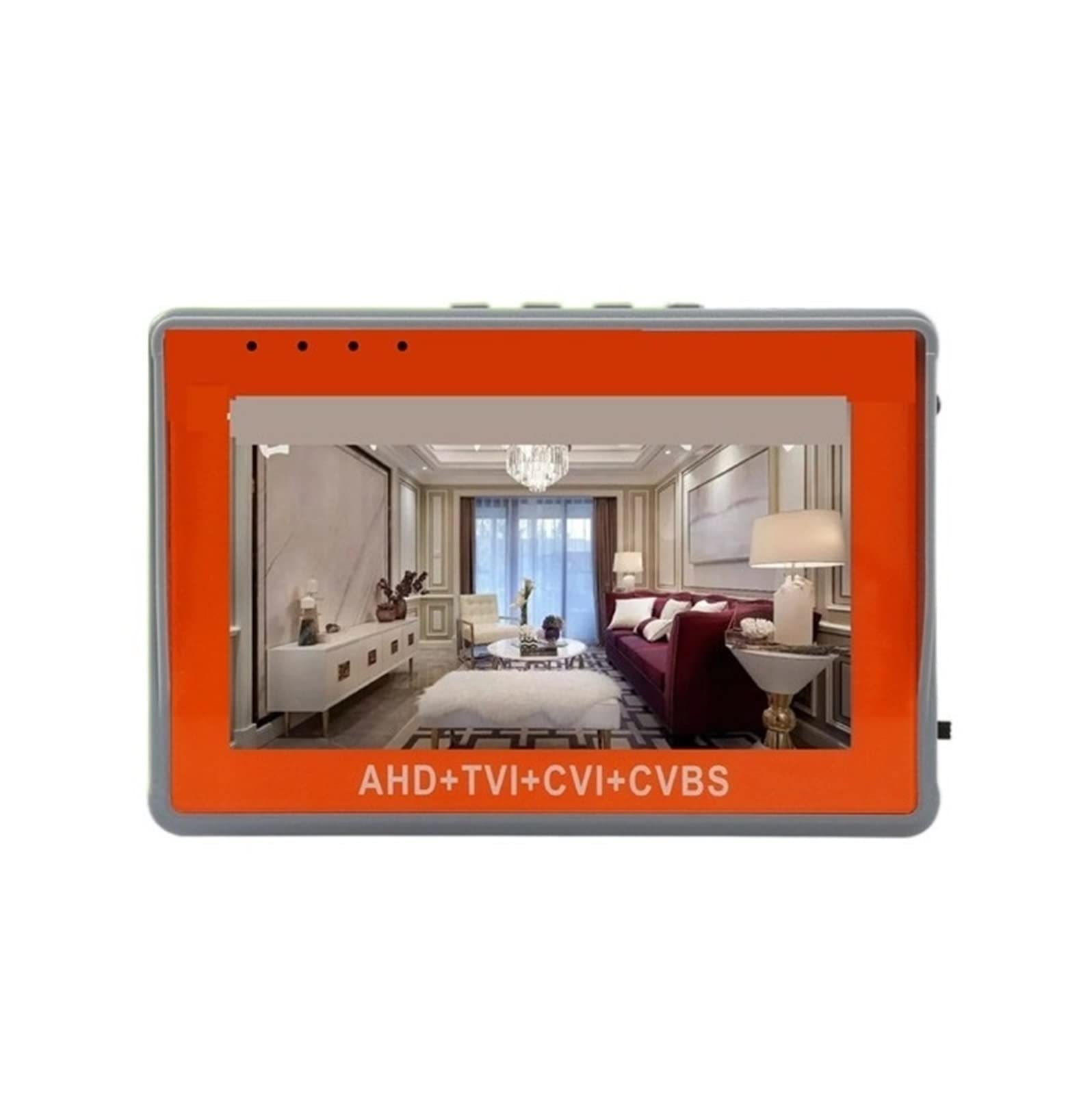 Monitor testowy CCTV, 4,3-calowy tester monitorów CCTV 4 w 1, koncentryczny analogowy, TVI, CVI, AHD, monitor wideo HD, wyjście DC12V Koncentryczny wysokiej rozdzielczości, wyjście POE, testowanie WiF