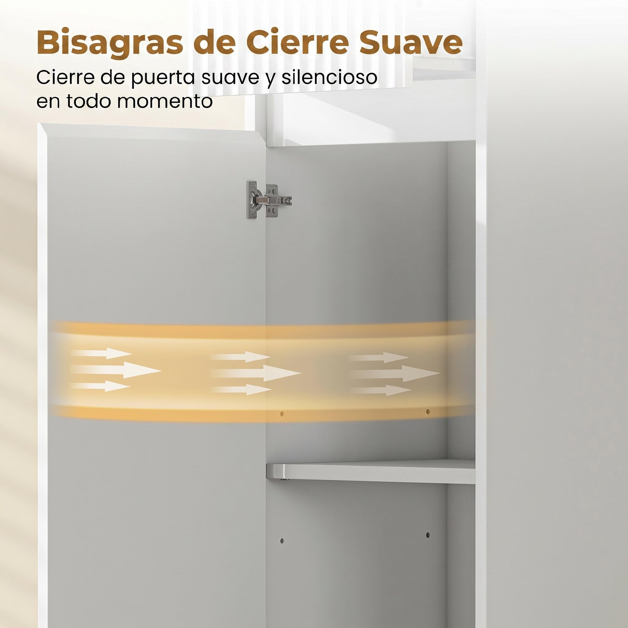 HOMCOM Armario de Baño Alto para Espacios Pequeños 33x30x172 cm Blanco | Mueble Auxiliar de Baño Estrecho con Cajón, Diseño Acanalado, Estante Ajustable, Estantes Abiertos