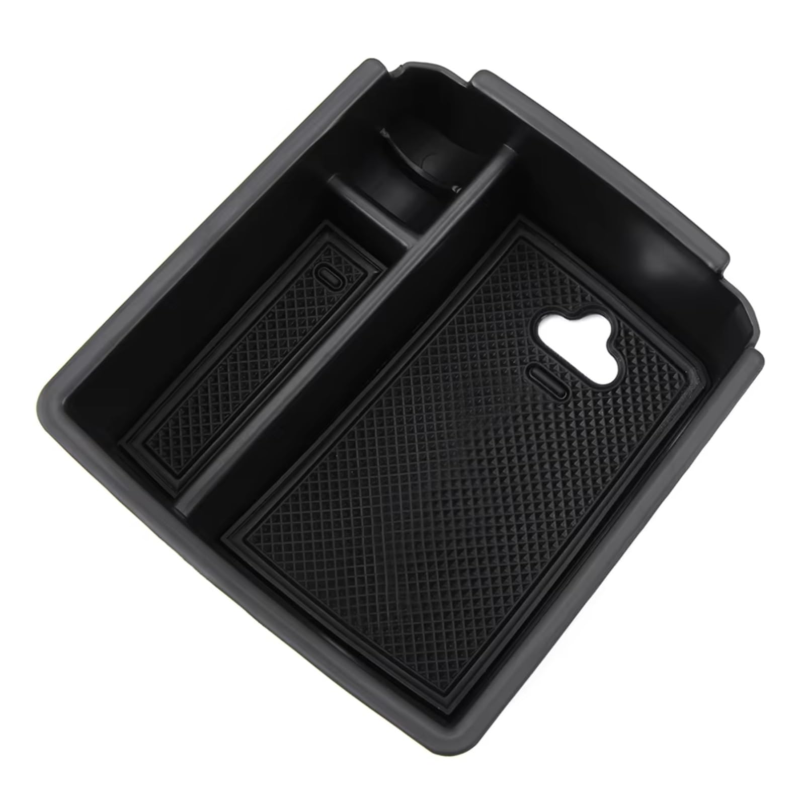 Vehicle Armrest Tray Compatible With Vw For Tiguan For Mk2 2017-2022 1 Pcs Car Armrest Storage Box Tray Comfortline Accessories