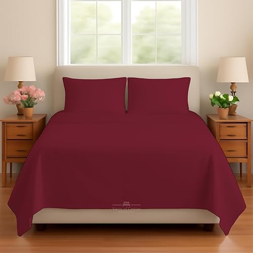 Miniatura 36 de Juego de 4 piezas para sofá cama, 100% algodón de 400 hilos, sábana bajera con bolsillos profundos, suave, sin arrugas y transpirable, calidad de