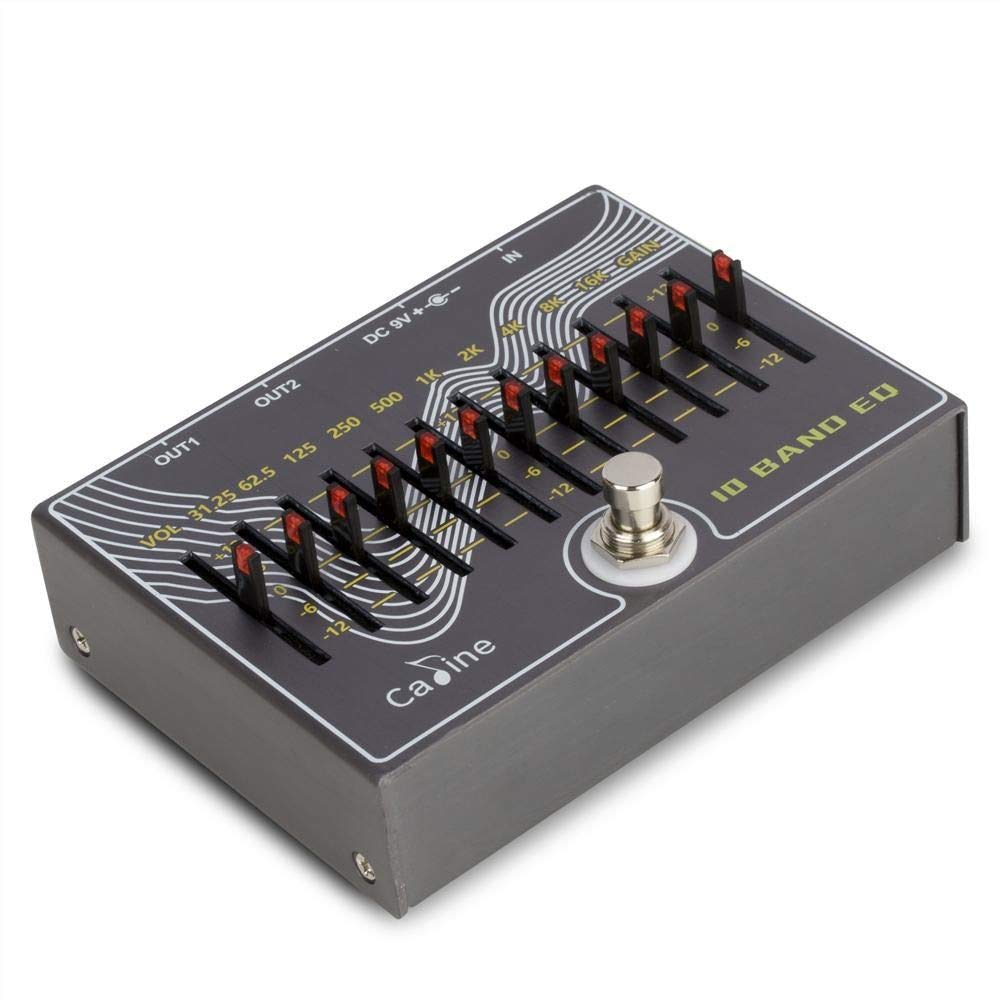 Caline CP-81 - EQ Graphic EQ a 10 bande | Dispositivo a effetto pavimento