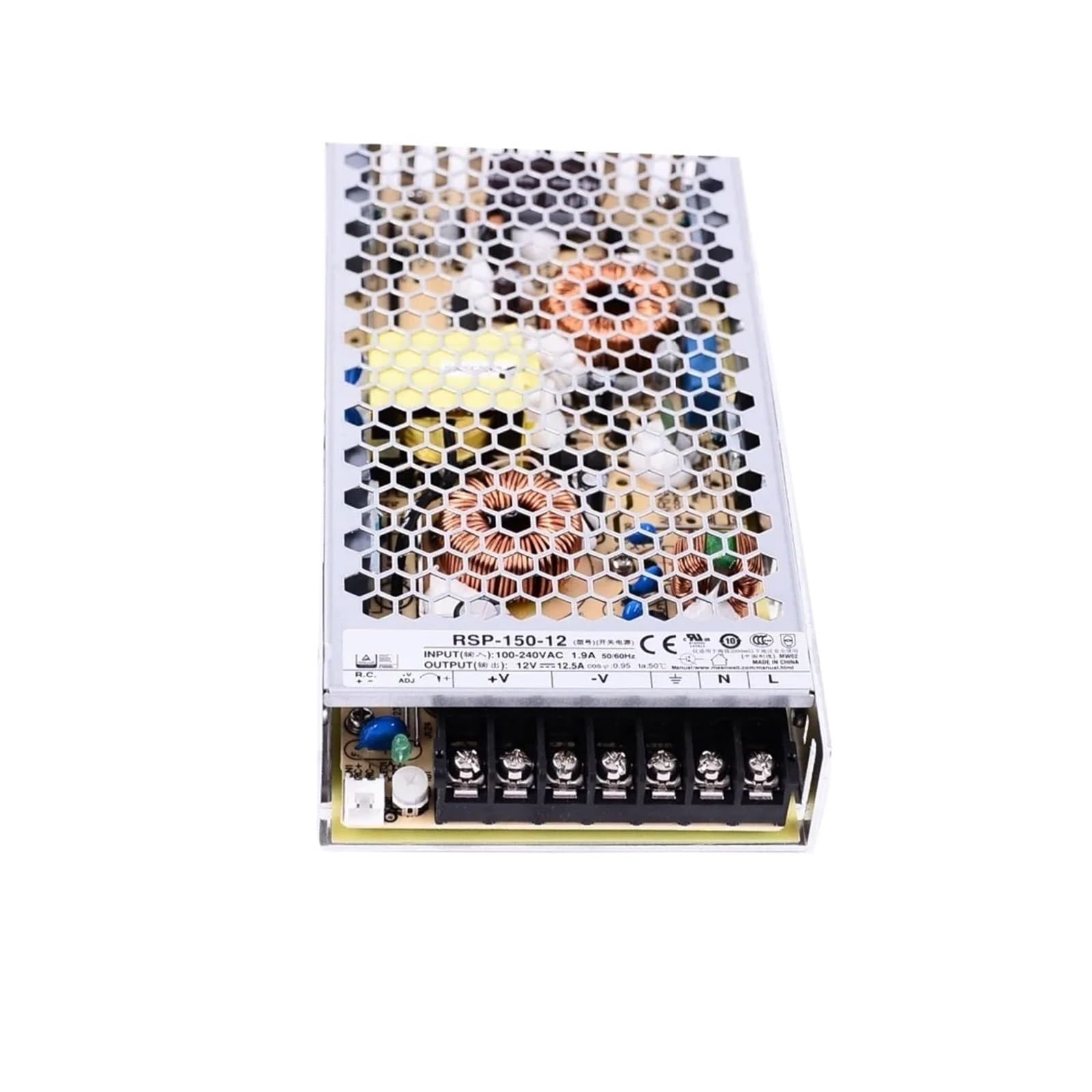 Alimentazione a commutazione Funzione PFC 12V 12,5A 150W Alimentatore Switching Originale RSP-150-12 Alimentatore da 85-264 V CA a 12 V CC