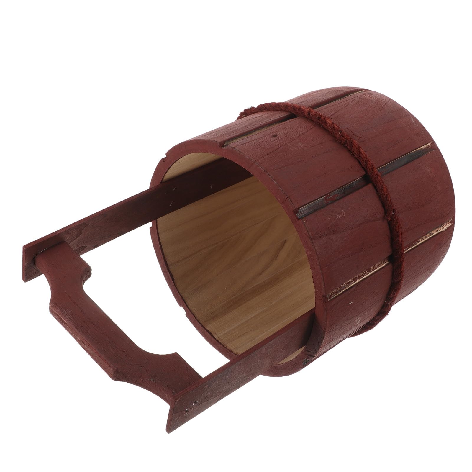 Cubo de madera ligero que no pesa para bailes escolares y plantas de patio