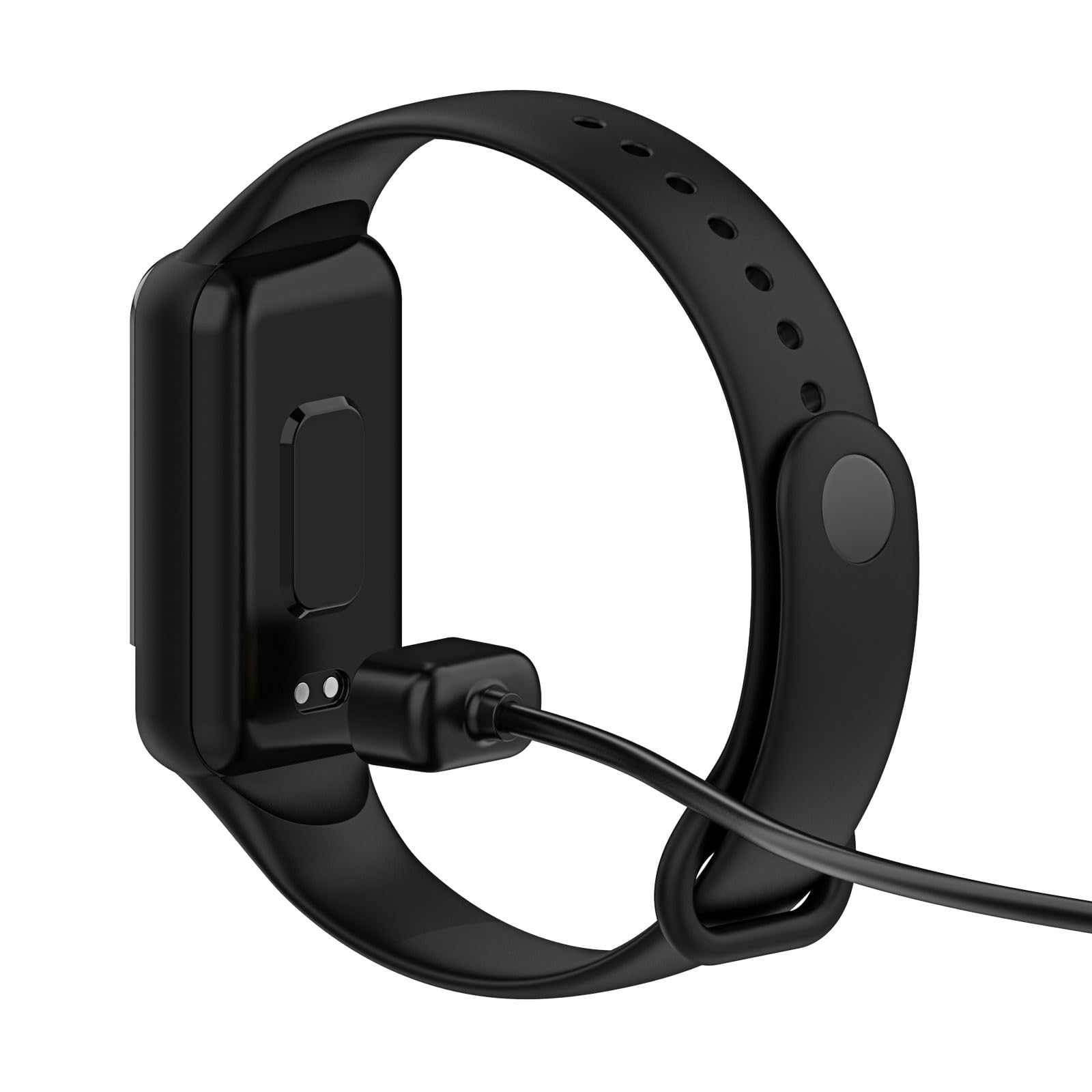 AKYGA AK-SW-48 kabel do ładowania USB, kompatybilny z Amazfit Band 7, 1 m, czarna ładowarka