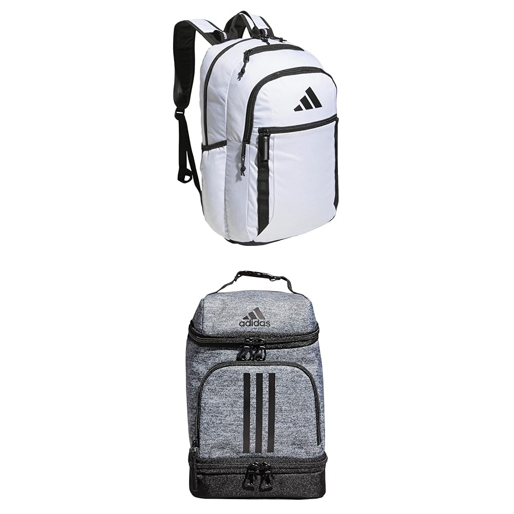 adidas Unisex Excel Backpack + Insulated Lunch Bag