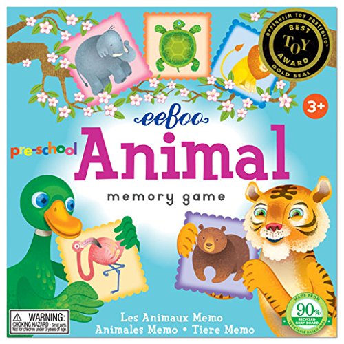 eeBoo Preschool Animal Memory Matching Game - //coolthings.us