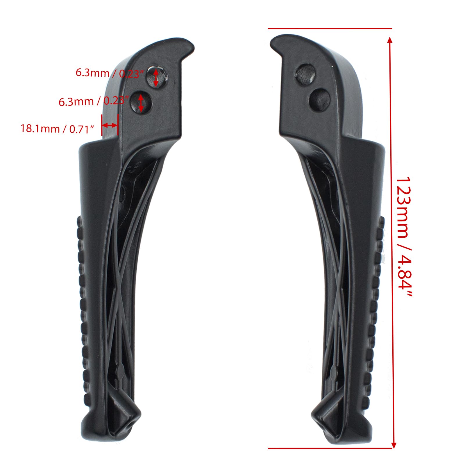 YOXUFA Lot De 2 Repose-pieds Pour Coleman CT200U CT200U-EX CT100U