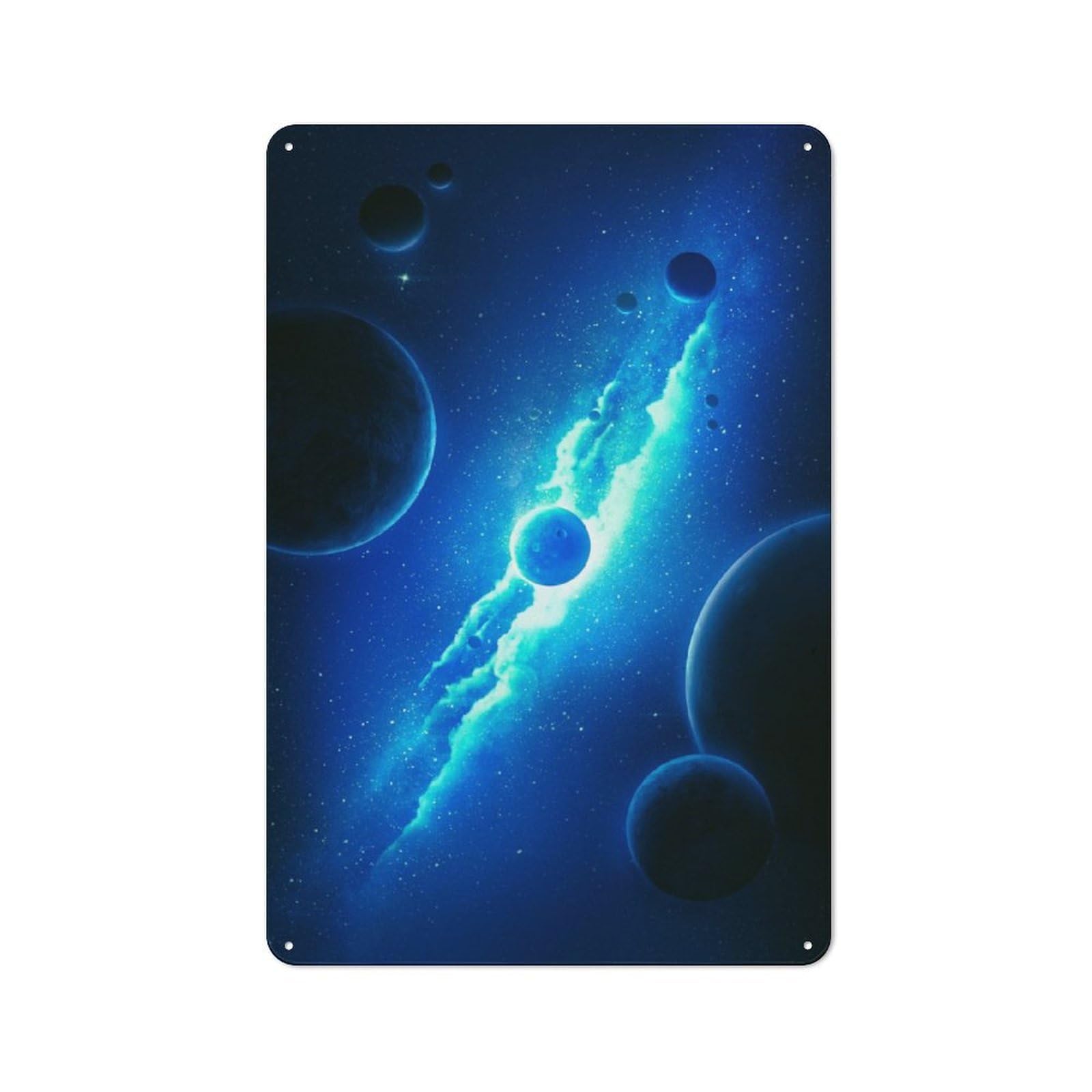Into The Void Retro Metal Wall Decor 30x20cm, Metal Sign for Pub, Home Bar, Shed Or Man Cave, for Relaxed Wall Styling