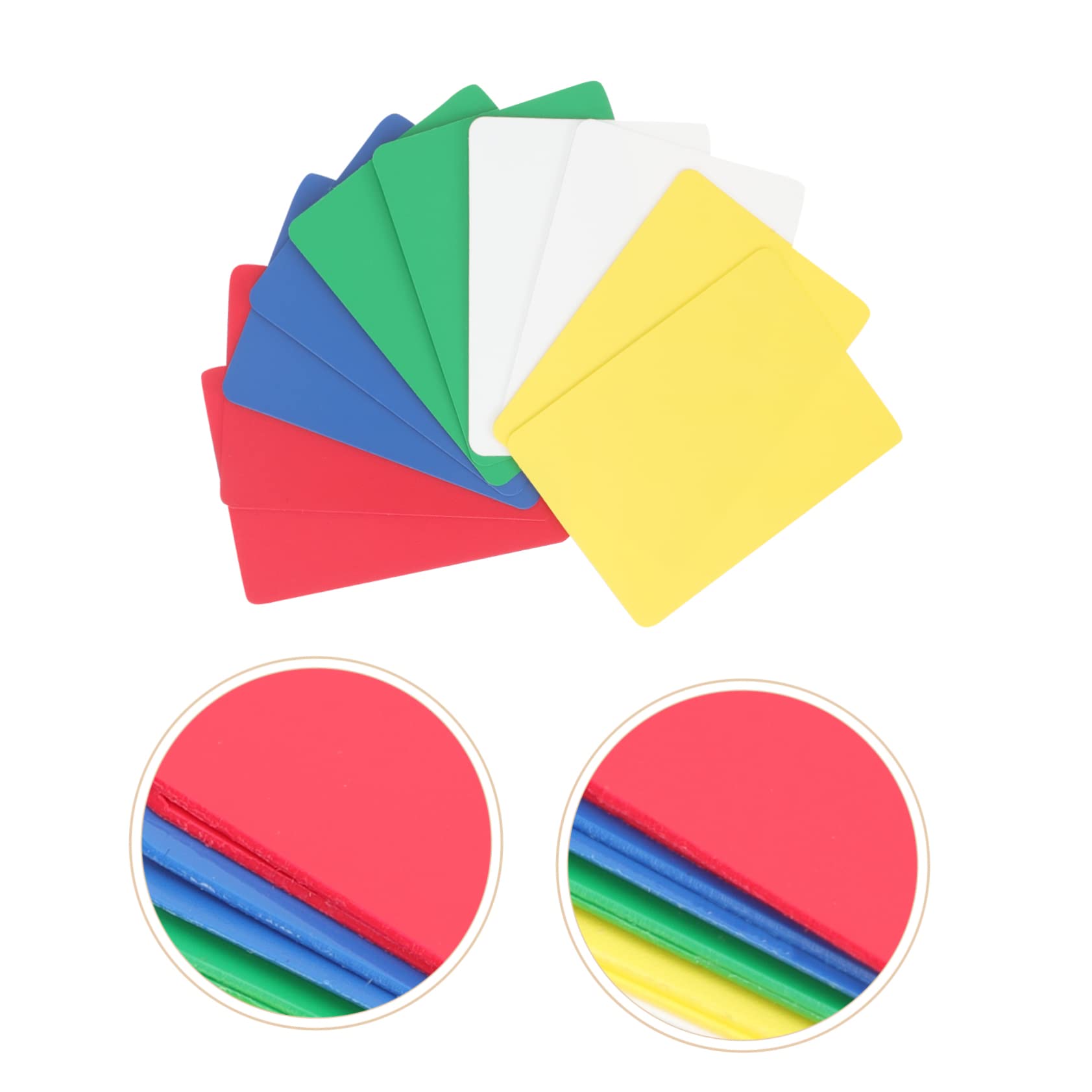 Alasum 40pezzi Distributore Di Carte Da Poker Professionale Da Plastica Utensile Per Gioco Di Carte Accessorio Per Giochi Di Poker Colori Differenti