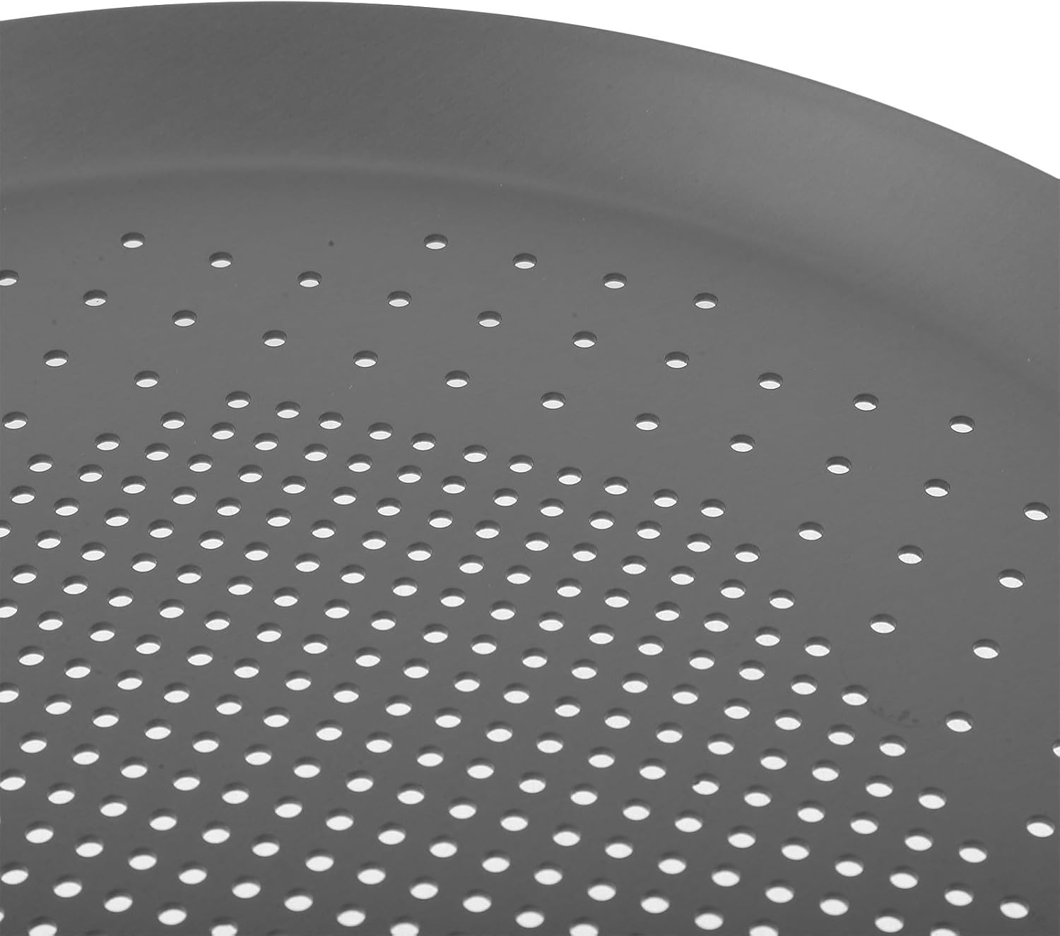 Kichvoe 13 Inch Perforated Pizza Pan Aluminium Alloy Baking Tray with Holes for Oven Homemade Pizza Bakeware