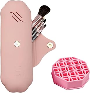 CATCH ON Estuche de cepillo de maquillaje de ...