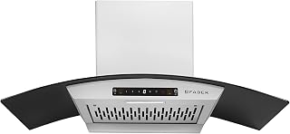 Faber 90 cm 1200 m³/hr Autoclean Curved Chimney| Light Grey Filterless with Oil Collector |8 Yrs Motor & 2Yrs Comprehensiv... Price In India