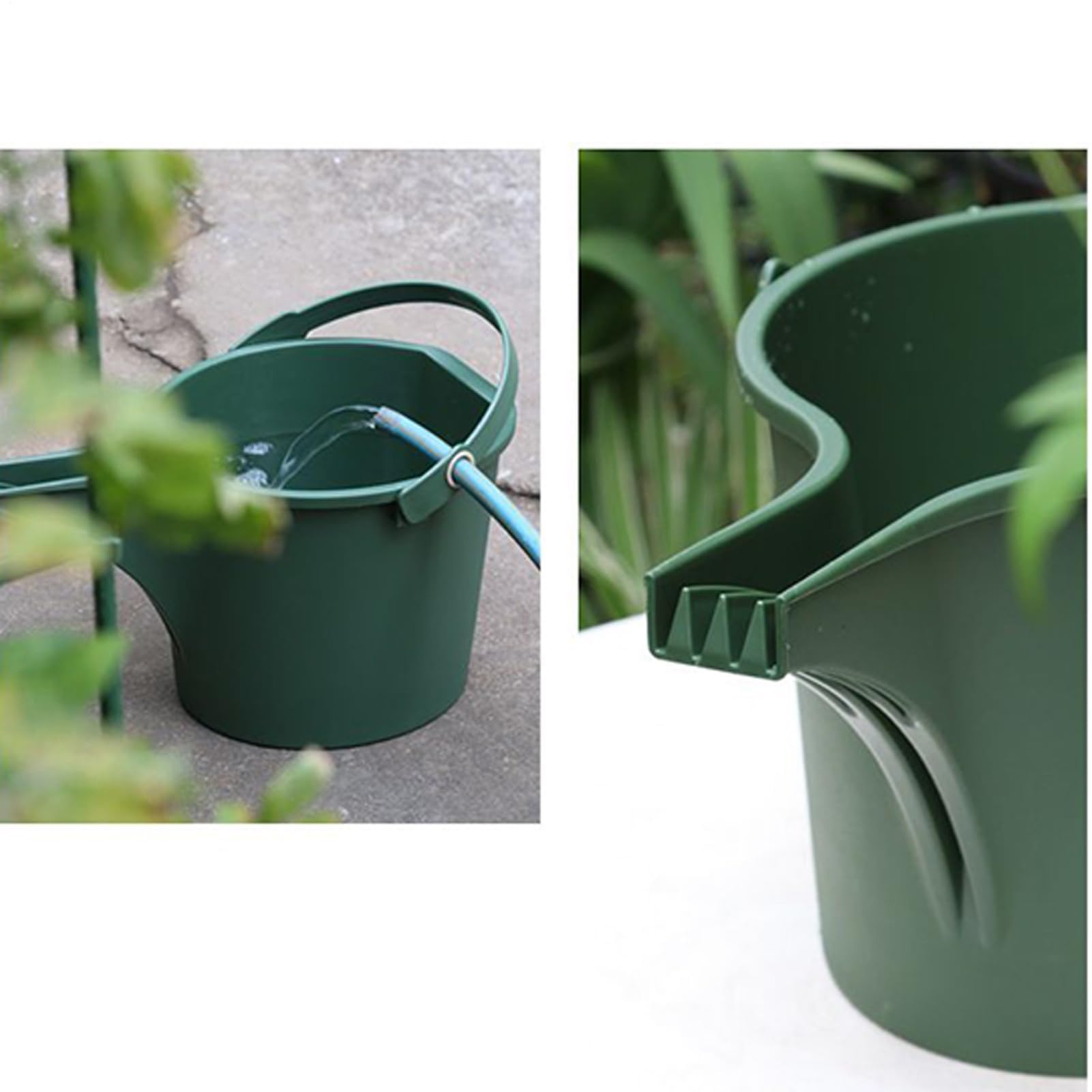 Konewka 8 l, ergonomiczna, do ogrodu, z długą wylewką i skalą, do domu, trawnika, patio, kształtowania krajobrazu, kwiatów, jagód