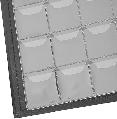 Miniatura 5 de Fydun 250 Pocket 10 Page Álbum de monedas Colección de libros Colección de libros Marrón Amplia gama de usos (negro)
