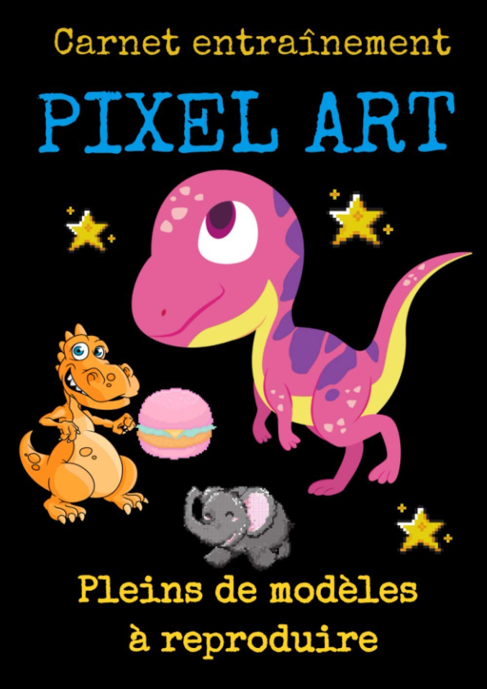 Buy carnet entra nement pixel art dessin pixel art avec modele pixel