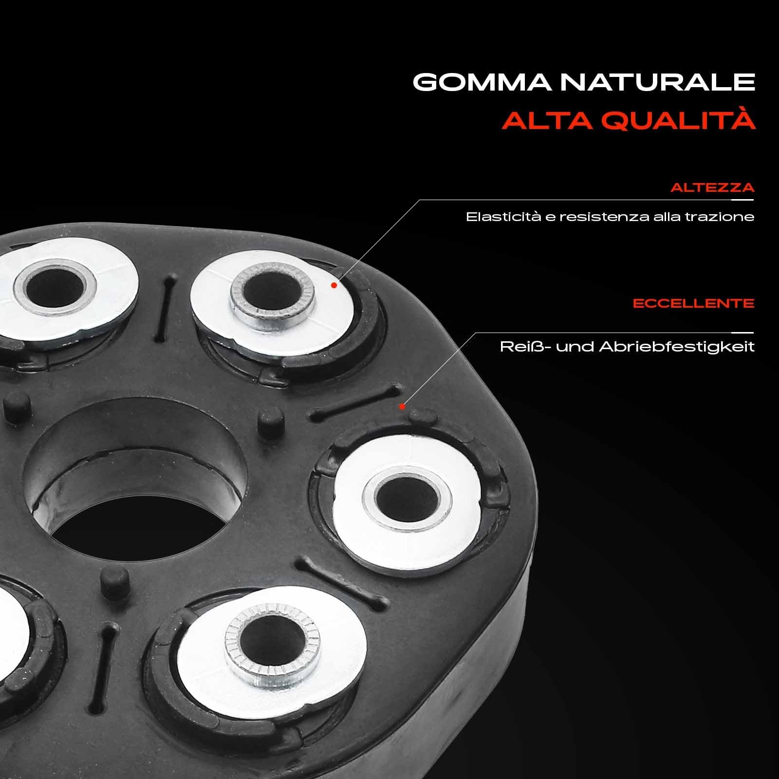 Frankberg Giunto Albero di Trasmissione Anteriore Compatibile con Serie 5 Touring E61 Serie 5 E60 Serie 3 Touring E91 X3 E83 Serie 3 E90 Replace# 26117542238