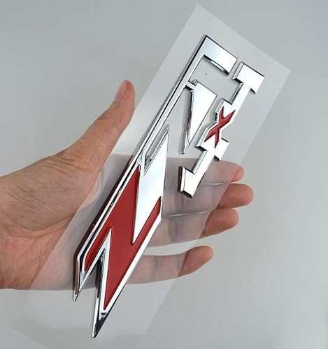 Miniatura 3 de Aimoll 2 piezas. Emblemas Z71 4x4 para GMC Chevy Silverado Sierra Tahoe Suburban Nuevo 1500 2500 3500 Vinilo (Cromo Rojo)