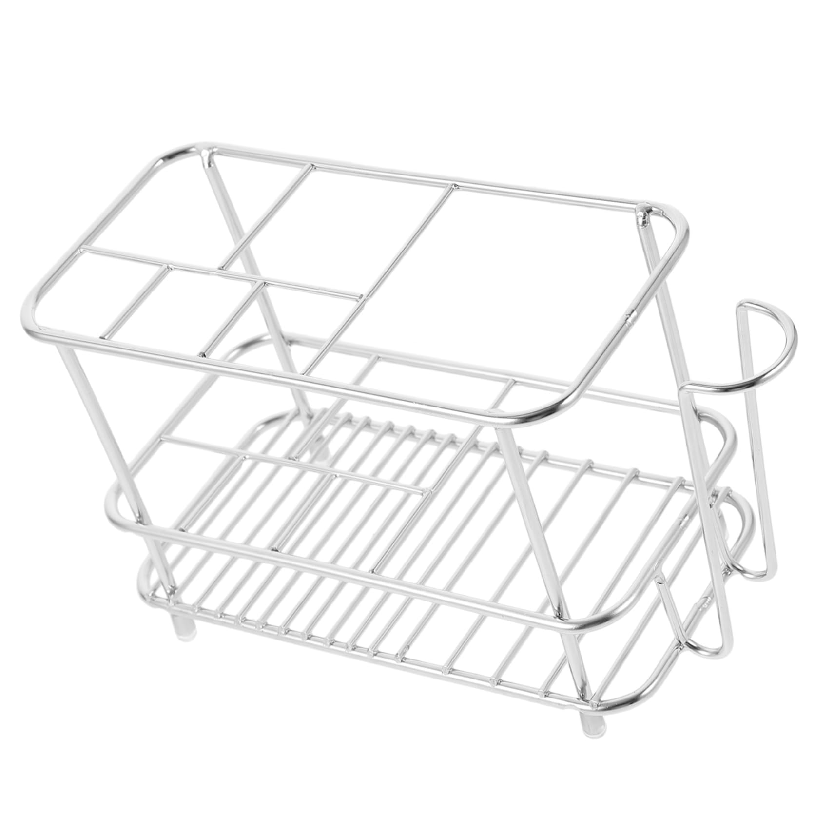 Cabilock 4piezas Soporte para Cepillos De Dientes Inoxidable Organizador Sin Perforación Estante para Maquillaje y Accesorios De Personal Diseño Elegante y para