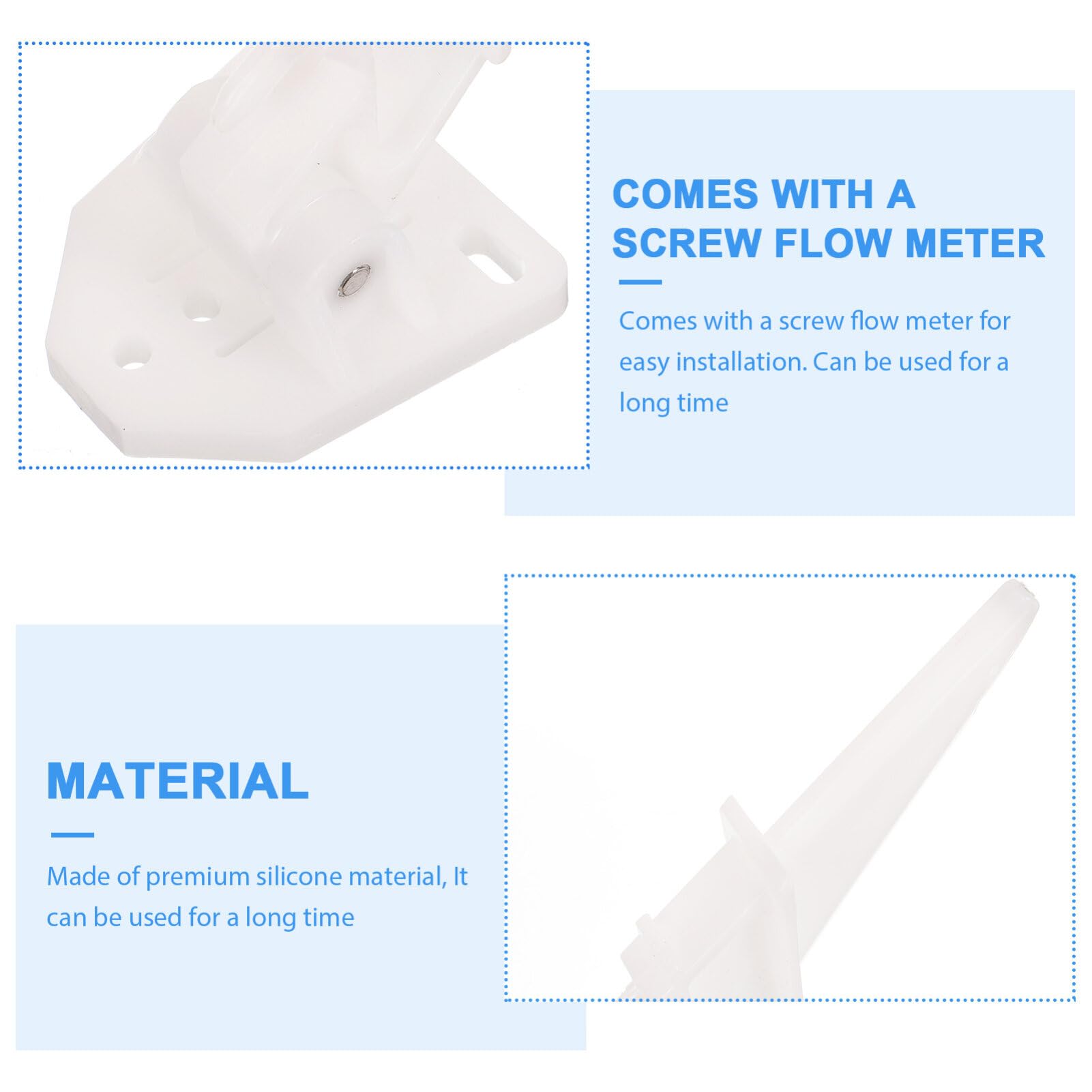 Sosoport 1set Boat Speedometer Kit Nylon Speed Measure Tool for Kayaks and Yachts Easy Installation Screw Portable Boating Tool for Accurate Speed Measurement