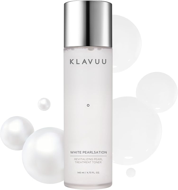 KLAVUU Tônico facial leitoso hidratante com extrato de pérola e niacinamida, 140 g