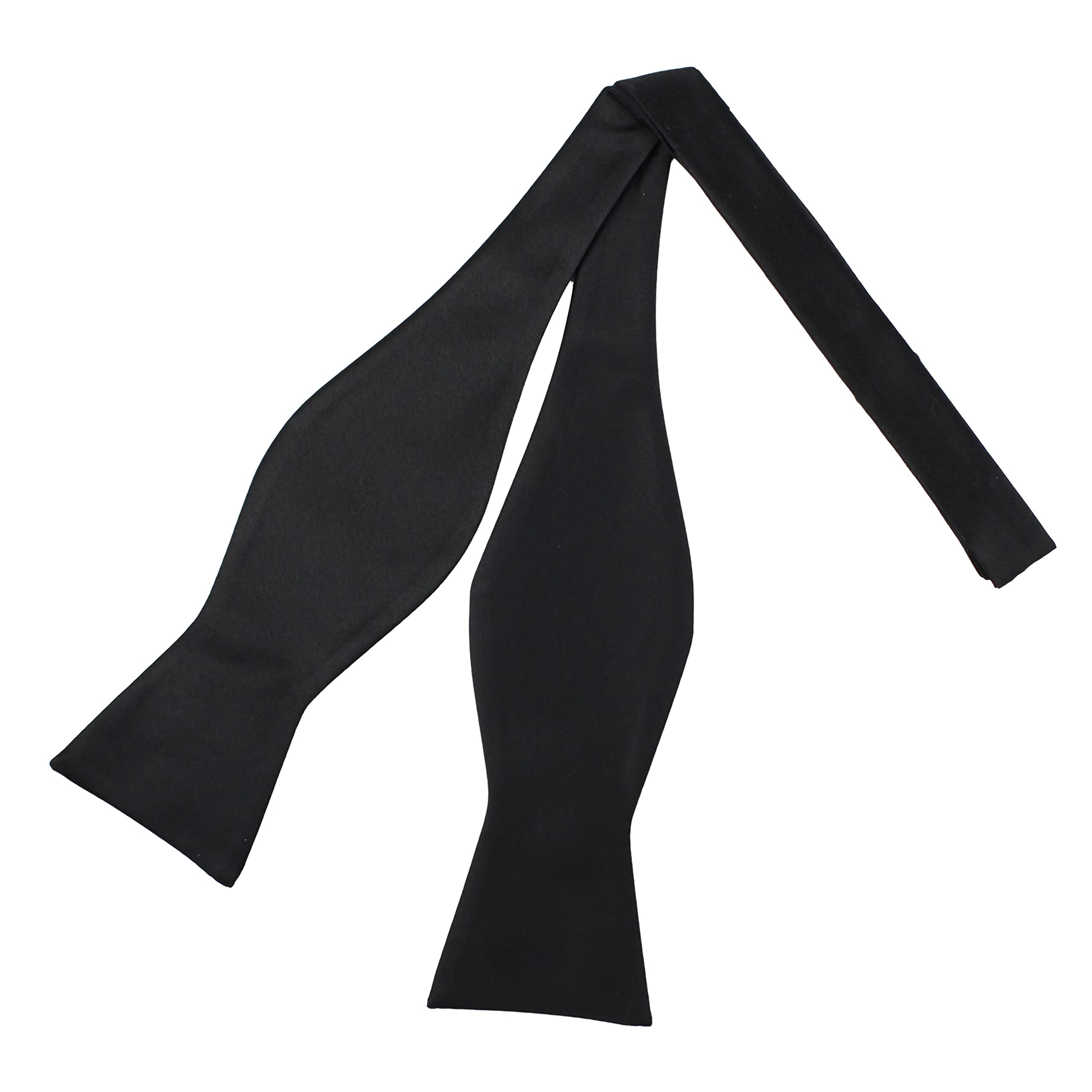 Sponsored Ad - PELUCHE Premium Black Bow tie for Men