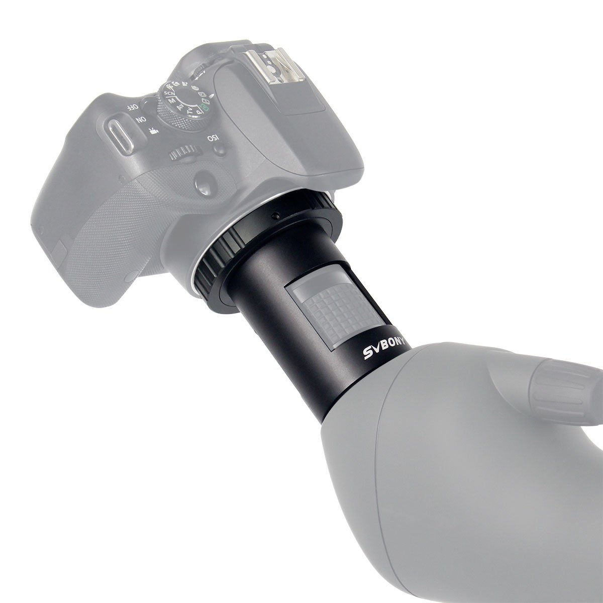Svbony SV41Pro Mak Longue Vue avec Trépied et SC001 WiFi Caméra, 28-84X80 FMC Mise au Point à Double Vitesse, pour Tir et Chasse - Appareil Photo