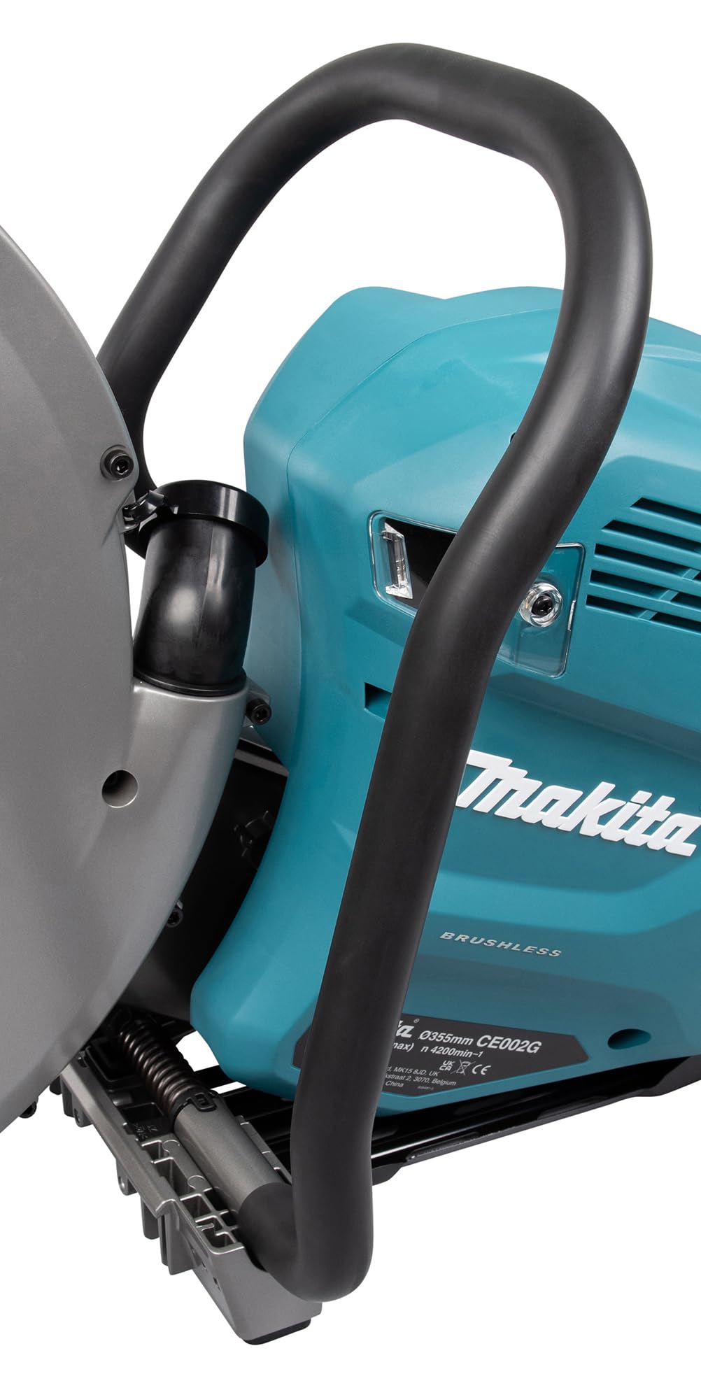 Makita CE002GZ01 Twin 40V Max (80V) Li-ion XGT Brushless 355mm Power Cutter - Batterie e caricabatterie non inclusi