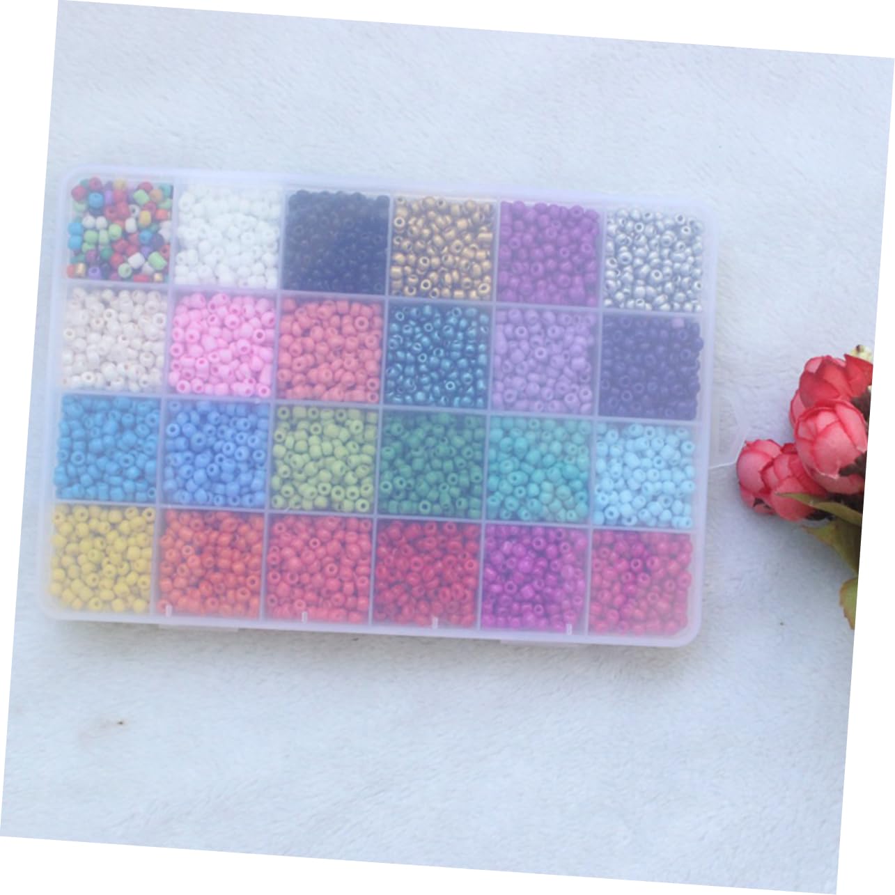 Perline Decorative Irregolari Acriliche 4000 Pezzi per Bigiotteria DIY | Set Creativo, per Bracciale Collana Orecchini, Adatte a Crafting e Decorazioni Porta