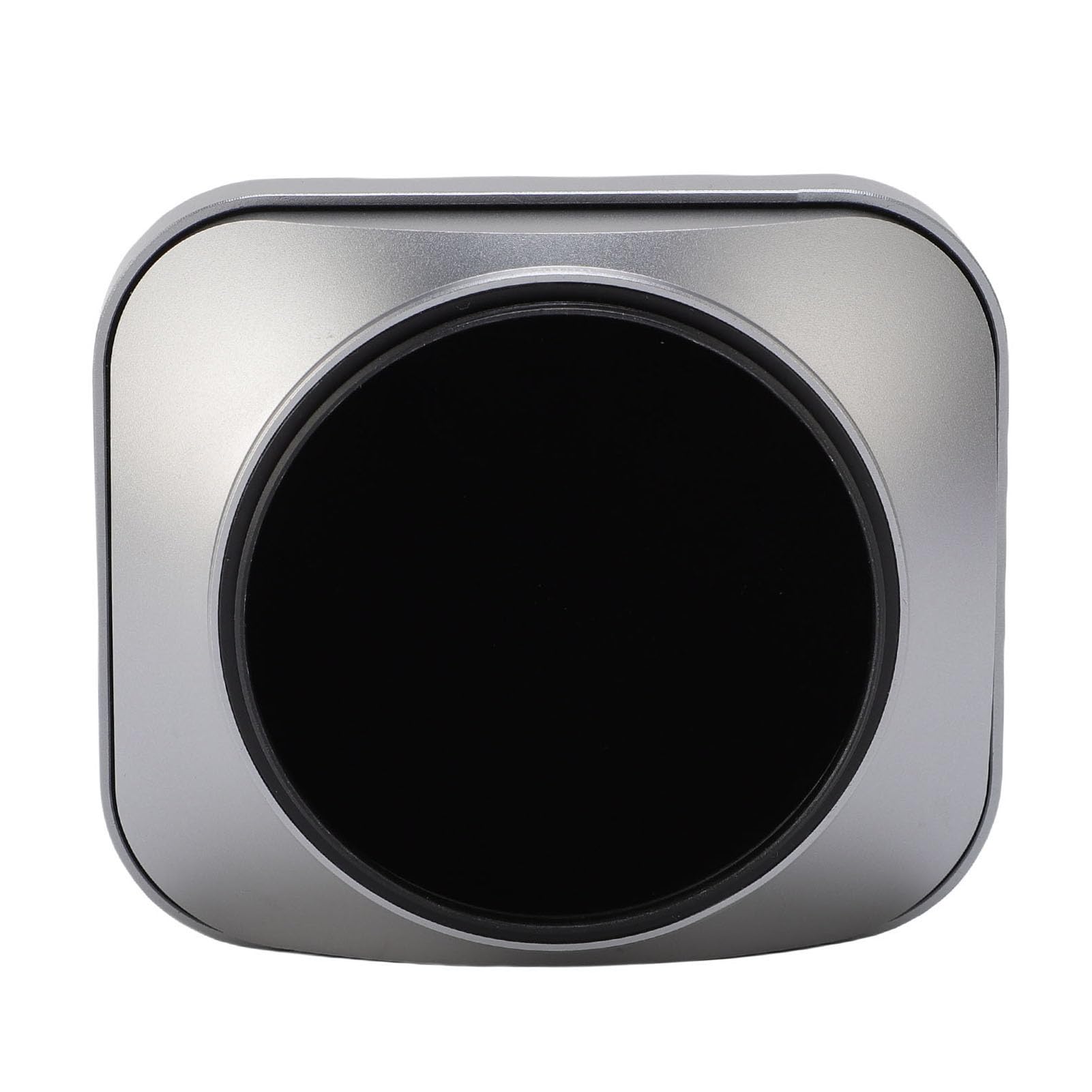 Paraluce da 55 Mm Paraluce Quadrato per Obiettivi da 55 Mm - Universale in Metallo in Lega di Alluminio - Accessori per Fotocamera - Argento (SILVER)