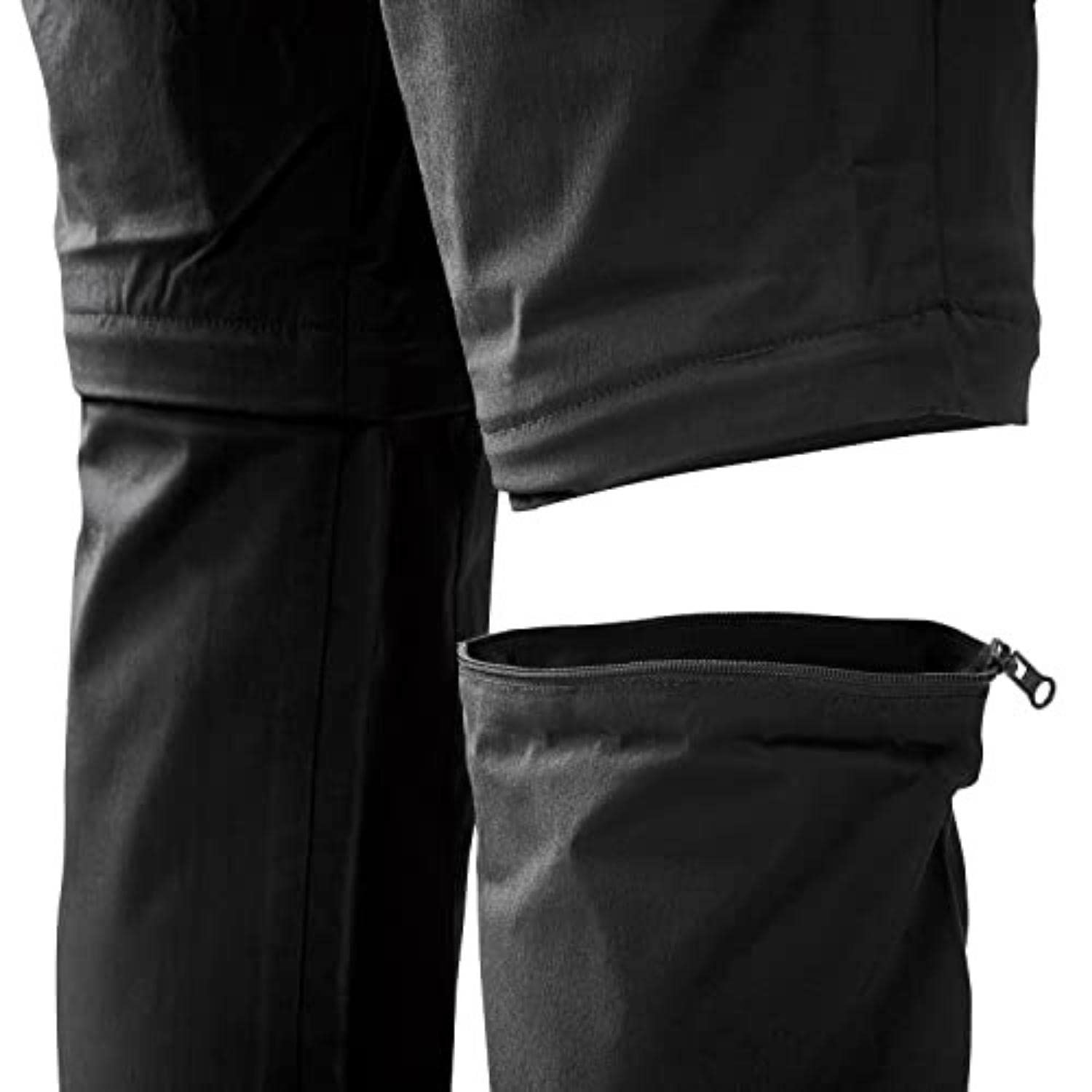 Black Crevice Pantaloni da Trekking da Uomo con Zip off Leg Escursionismo