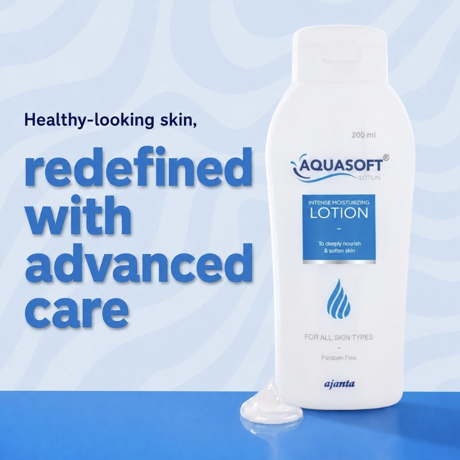 AQUASOFT Lotion (200 ml) – Rich in Shea Butter, Glycerine & Squalane for Deep Hydration &Skin Barrier Protection – Intense Moisturizing Lotion for Dry, Sensitive Skin – Dermatologically Tested 1