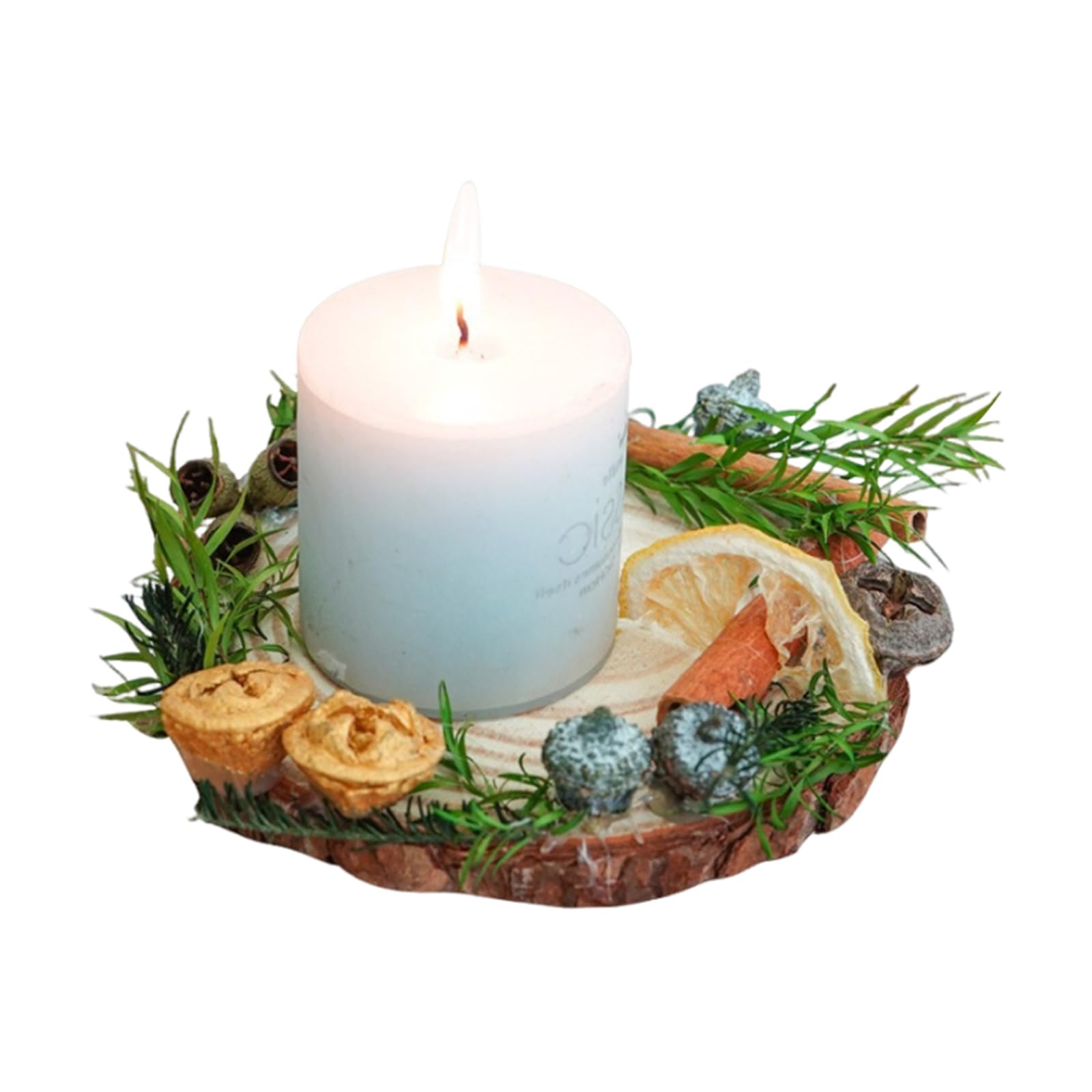 Portavelas Navidad Hecho A Mano con Forma árbol Navidad Velas Perfumadas Juego Portavelas Navidad para Amantes Bricolaje Decoradores Hogar Familias Niños Adultos Adolescentes Personas (DÍA B)