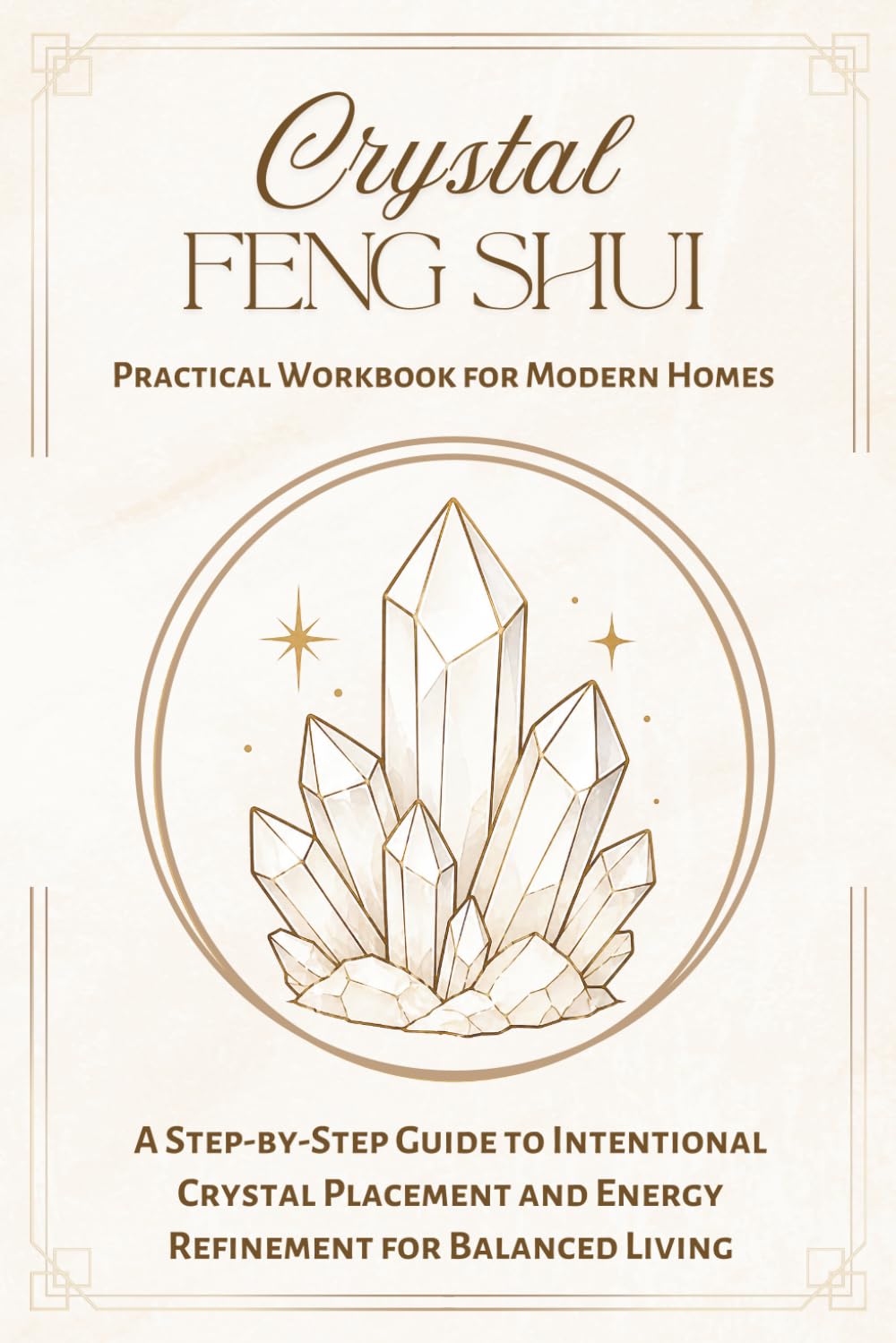 Crystal Feng Shui Practical Workbook for Modern Homes: A Step-by-Step Guide to Intentional Crystal Placement and Energy Refinement for Balanced Living (The Five Dimensions of Modern Feng Shui)