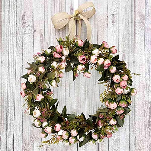 Couronne d'automne FLXHSA pour une décoration murale chic - 2