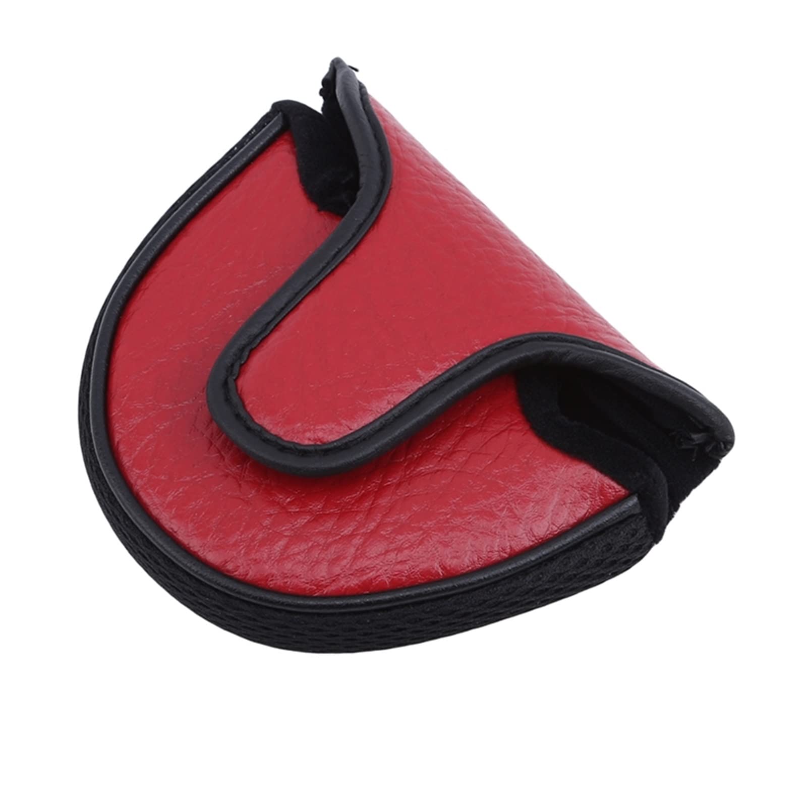 Cubierta de Putter de Golf, Cubierta de Cabeza de Putter de Golf, Cubierta de Cabeza de Palo de PU de tamaño estándar, se Adapta a la mayoría de los Palos de Putter de Bola, magnético Fuerte