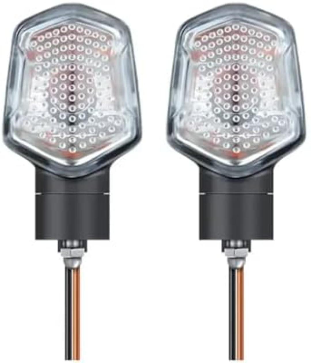 Mini uniwersalne wskaźniki Dla Msx125 M3 Kierunkowskazy motocyklowe 2 szt. Kierunkowskazy motocyklowe przednie tylne uniwersalne akcesoria motocyklowe Lampa sygnalizacyjna Dc 12v Światła