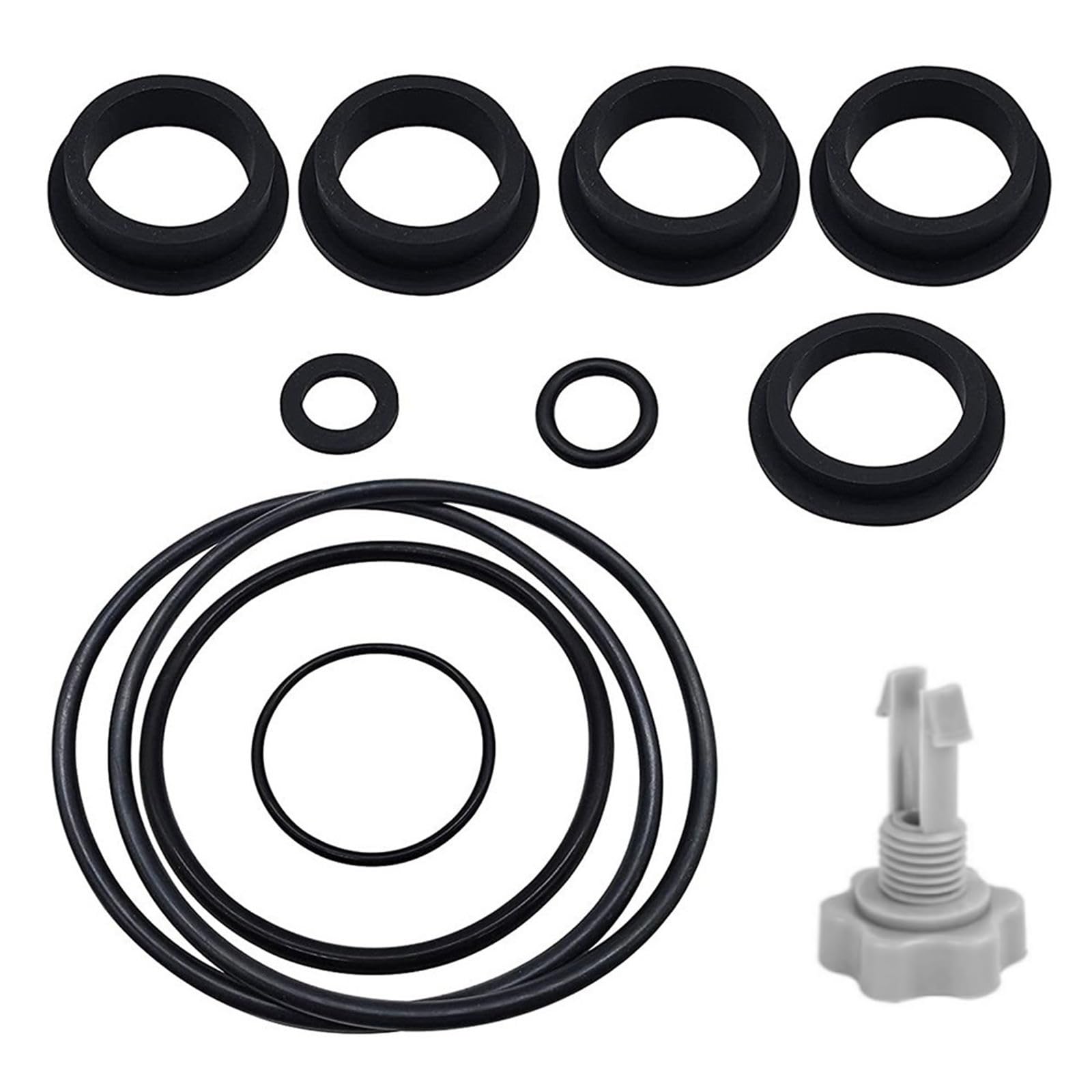 Pool Pumps Seal Replacement Kits with O-Rings Gasket and Air Release Valves for Sand Filter Motor Hose Repair Sand Filter Pumps Seal Gasket Replacement