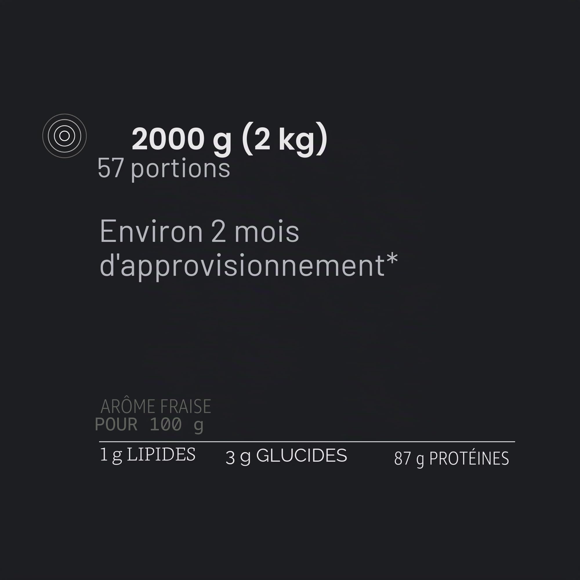 Beverly Isolate CFM - Isolat de protéines de lactosérum Lacprodan - 2 kg - 30 g de protéines par portion - 58 portions - Tonifie et augmente la masse musculaire - Saveur (2 KG, CHOCOLAT NOISETTE)