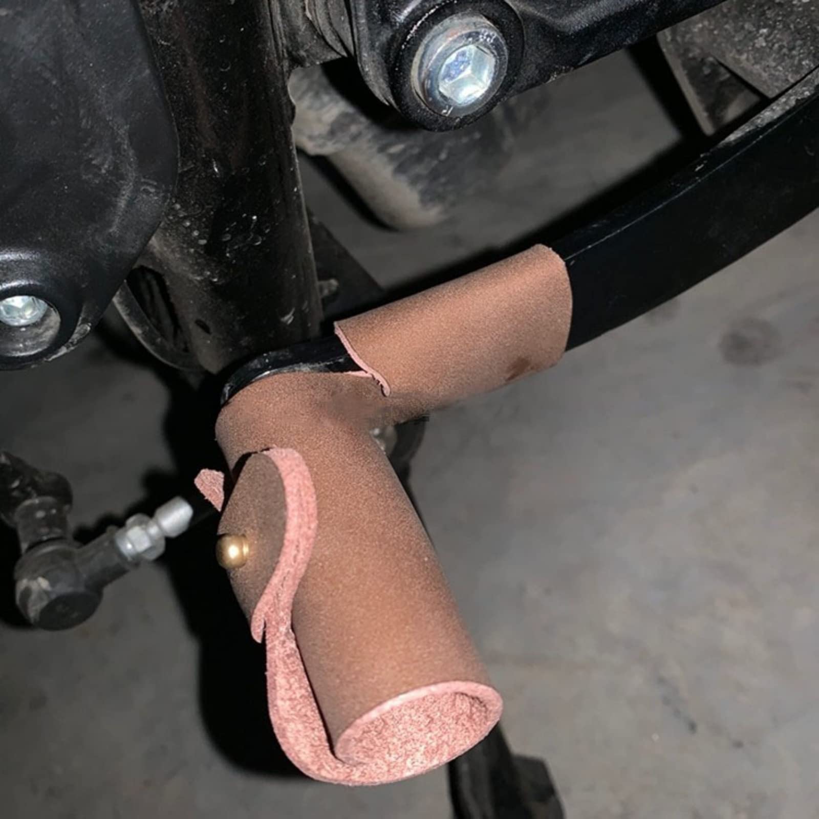 Amazon.co.jp: モーターヘッド レザー シフトペダルカバー