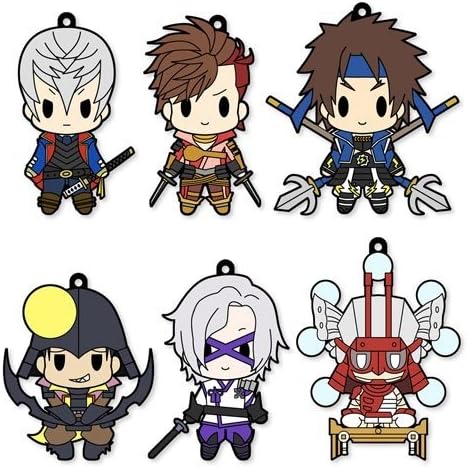 D4 Sengoku BASARA 4 Rubber Strap Key Chain Collection Vol.2 BOX