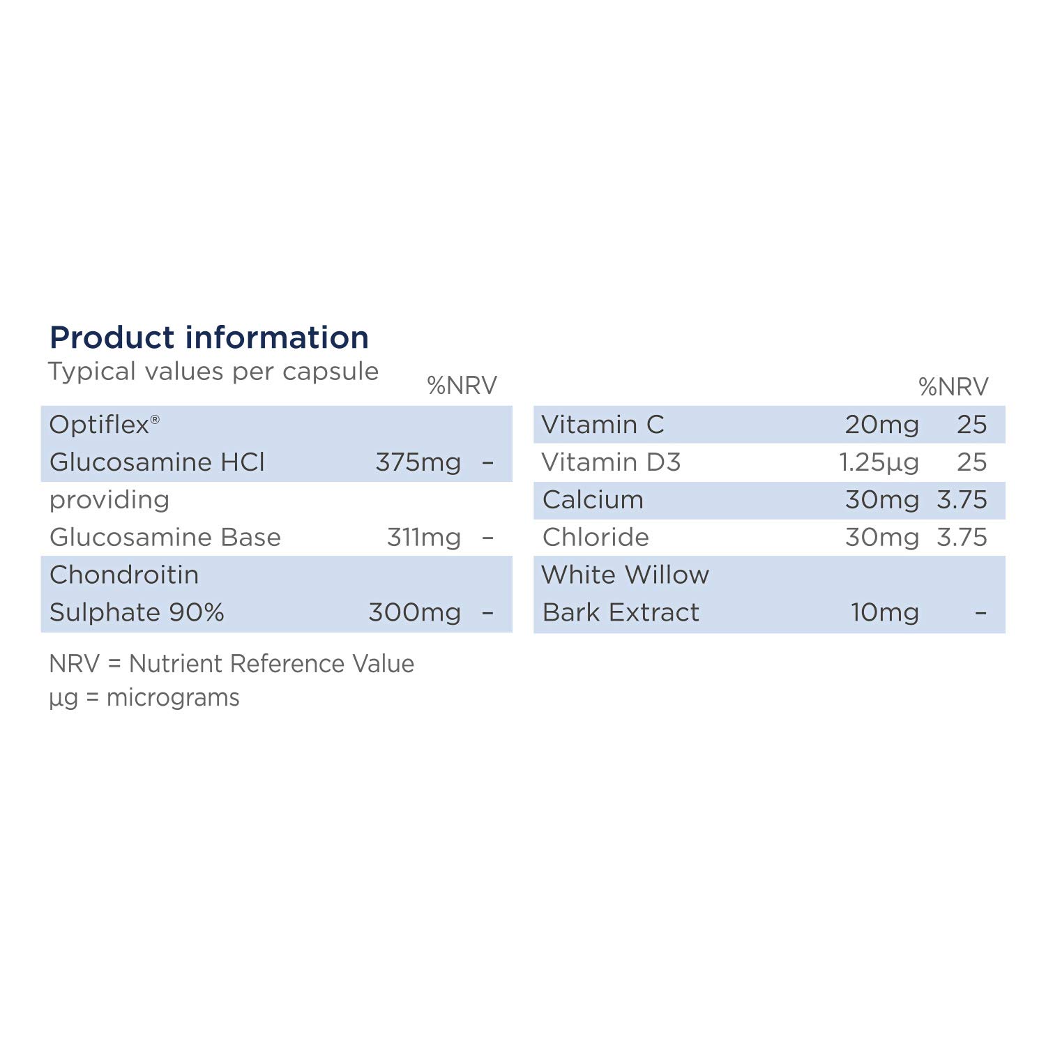 Healthspan Glucosamine & Chondroitin 70 Plus 120 Capsules Joint