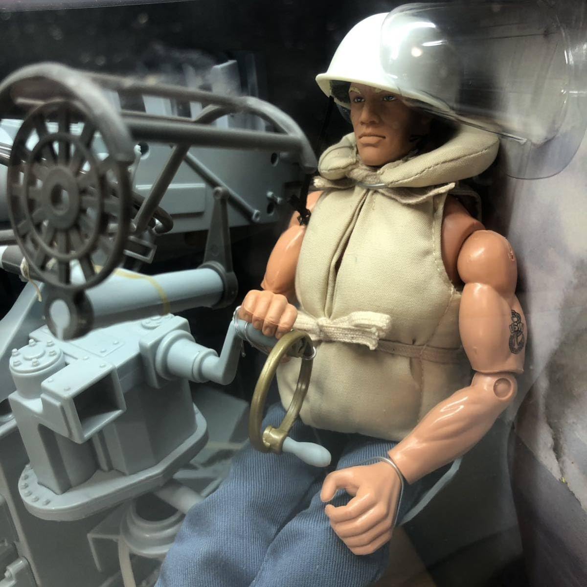 giジョー　対空砲 Amazon.co.jp: GI.ジョー 「NAVY GUNNER」40MM GUNWITH TWIN