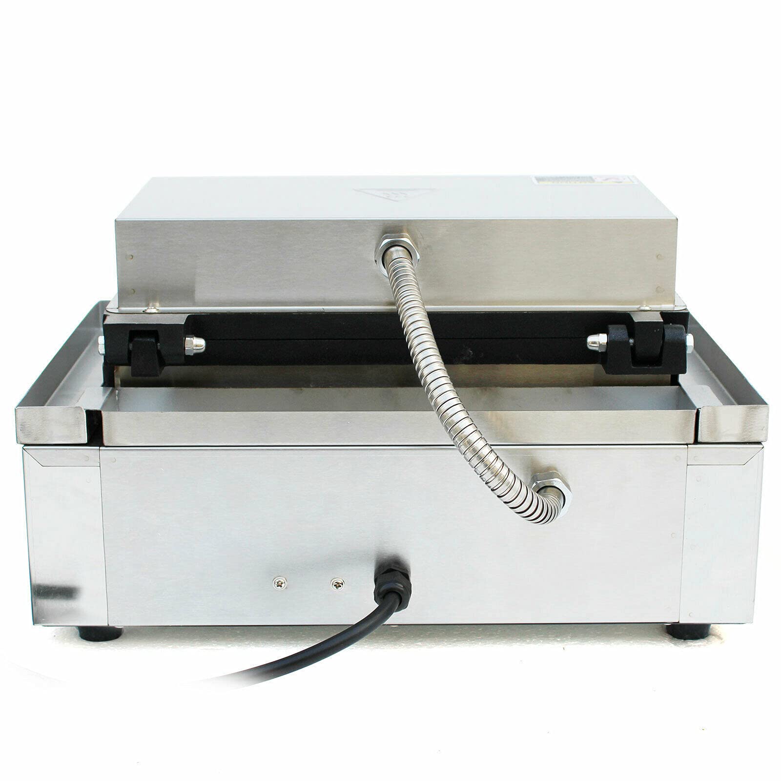 Opiekacz do kanapek, gofrownica, grill elektryczny, kontrola temperatury 1500 W, regulowana temperatura i czas, duża pojemność, szybkie nagrzewanie, patelnia nieprzywierająca