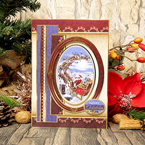 Hunkydory Crafts Santa Claus is Coming To Town Topper Set