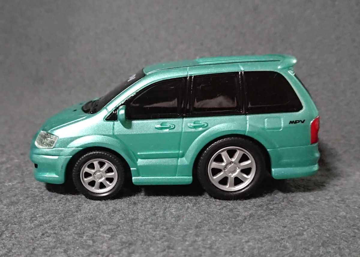 Amazon.co.jp: 10cmサイズ プルバック マツダ MPV グリーン系M ＠car
