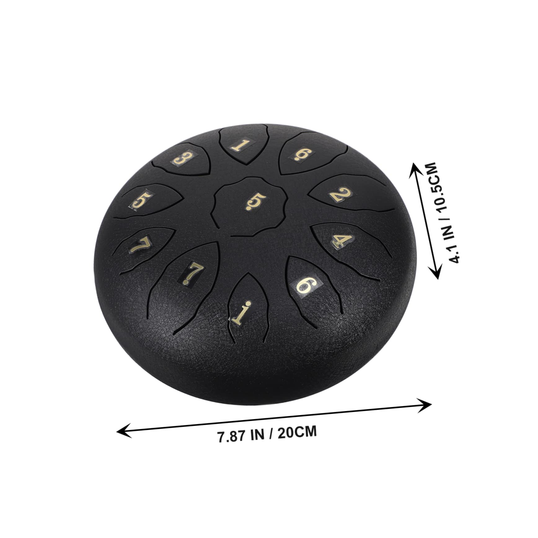 SECFOU Tambour Langue Professionnel Instruments De Percussion à Main Accessoires Créatifs Pour Percussionnistes Doigtiers Pratiques
